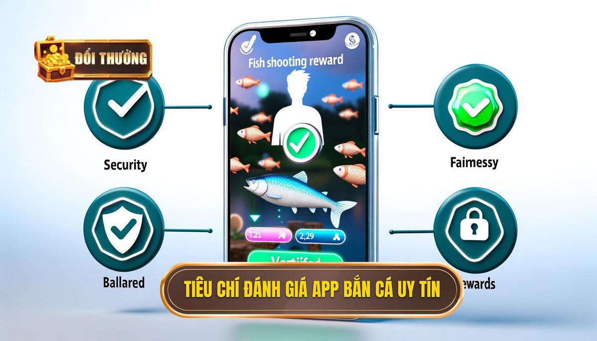  Các tiêu chí đánh giá một app chơi bắn cá đổi thưởng uy tín