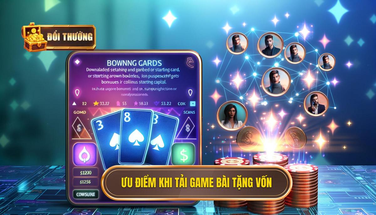 Ưu điểm nổi bật khi tải game bài đổi thưởng tặng vốn