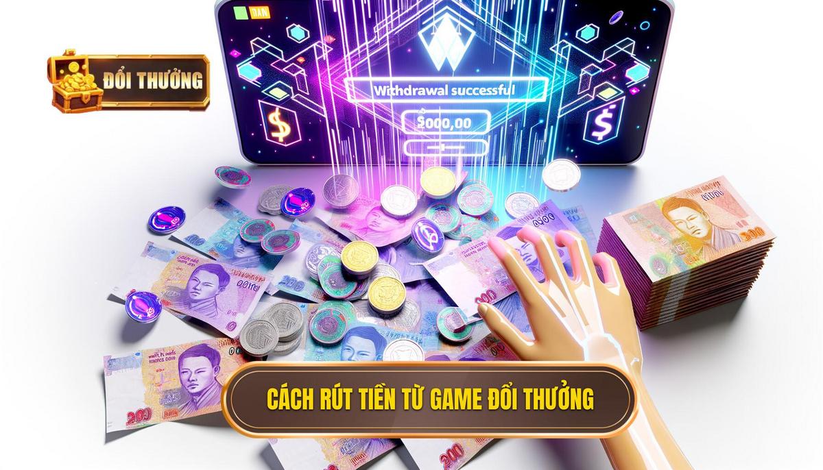 cách rút tiền từ game đổi thưởng