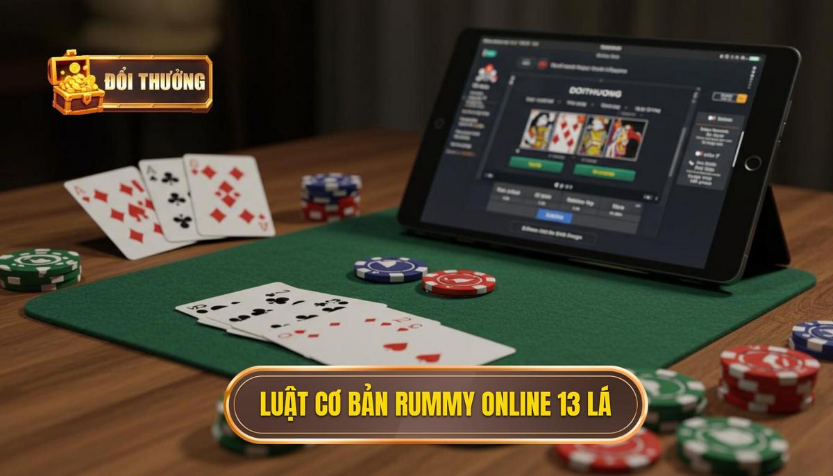 Rummy Online: Hướng Dẫn Chi Tiết Từ A-Z Cho Người Mới Bắt Đầu - ĐỔI THƯỞNG 2 Phần 2_ Luật Chơi Rummy Online Cơ Bản (Indian Rummy 13 Lá)